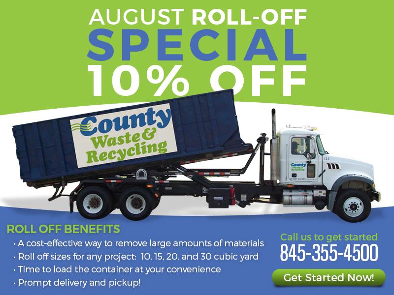Request Quote or Information Contact County Waste and Recycling
